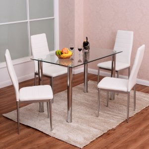 Tangkula 5 PCS Dining Table