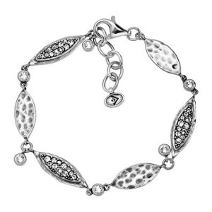 Silpada Icy Elements Sterling Silver and Swarovski Crystal Bracelet