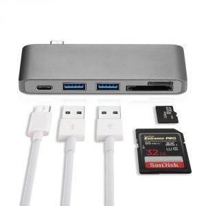 USB C Hub Hub Adapter with Type C Port