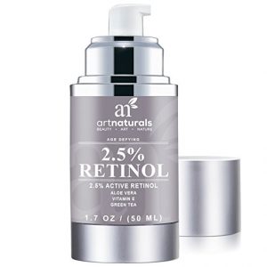 Naturals Art Enhanced Cream Retinol Moisturizer with Hyaluronic Acid and 20 percent Vitamin C