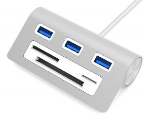 Sabrent Premium 3 Port Aluminum iMac USB Hub