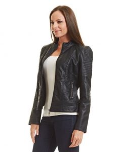 Come Together California CTC Women’s Leather Motorcycle Jacket