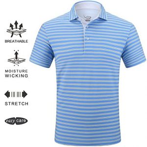 EAGEGOF Tech Performance Golf Polo Shirt