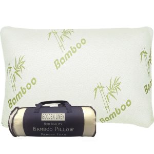Goldenlinens Memory Foam Bamboo Pillows