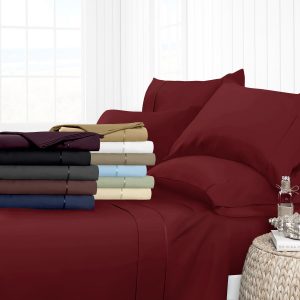 Italian Luxury Egyptian Collection 4-Piece Bed Sheet Set