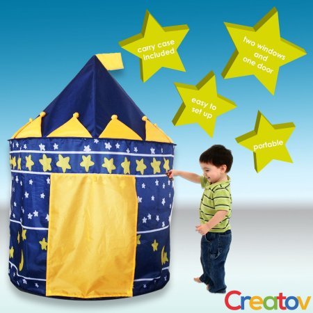 Kids Play Tent Indoor Outdoor - for Boys Girls Baby Toddler Playhouse