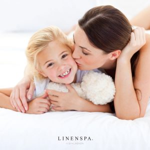 LINENSPA Premium Smooth Fabric Mattress Protector