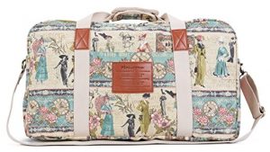 Malirona Canvas Weekender Duffel Travel Bag