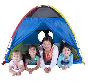 Pacific Play Tents Super Duper 4 Kid Dome Tent for Indoor / Outdoor Fun