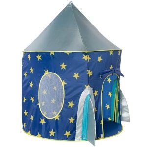 Rocket Ship Play Tent - Spaceship Playhouse for Kids