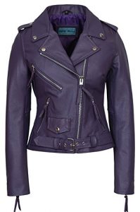 Smart Range Women’s Brando Bike Leather Jacket