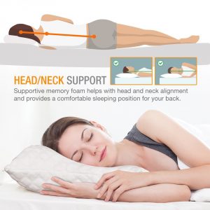 WonderSleep Premium Adjustable Loft Bamboo Pillow