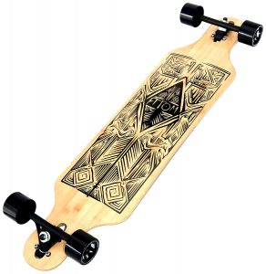 Atom Drop-Through Bamboo Longboard