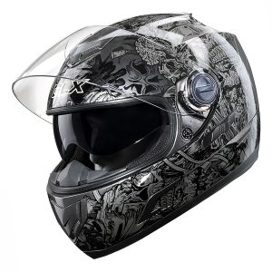 GLX Full Face Street Motorcycle Helmet