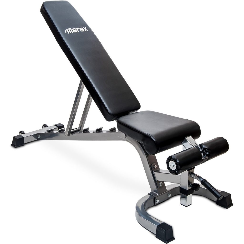 Merax Deluxe Foldable Adjustable Weight Bench