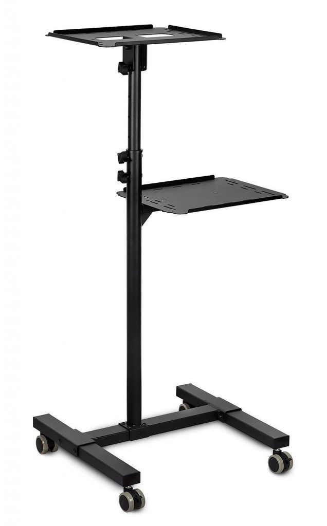 Mount-It Portable Height Adjustable Projector Stand