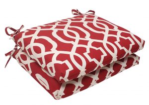 Pillow Perfect Outdoor New Geo Square Seat Cushion