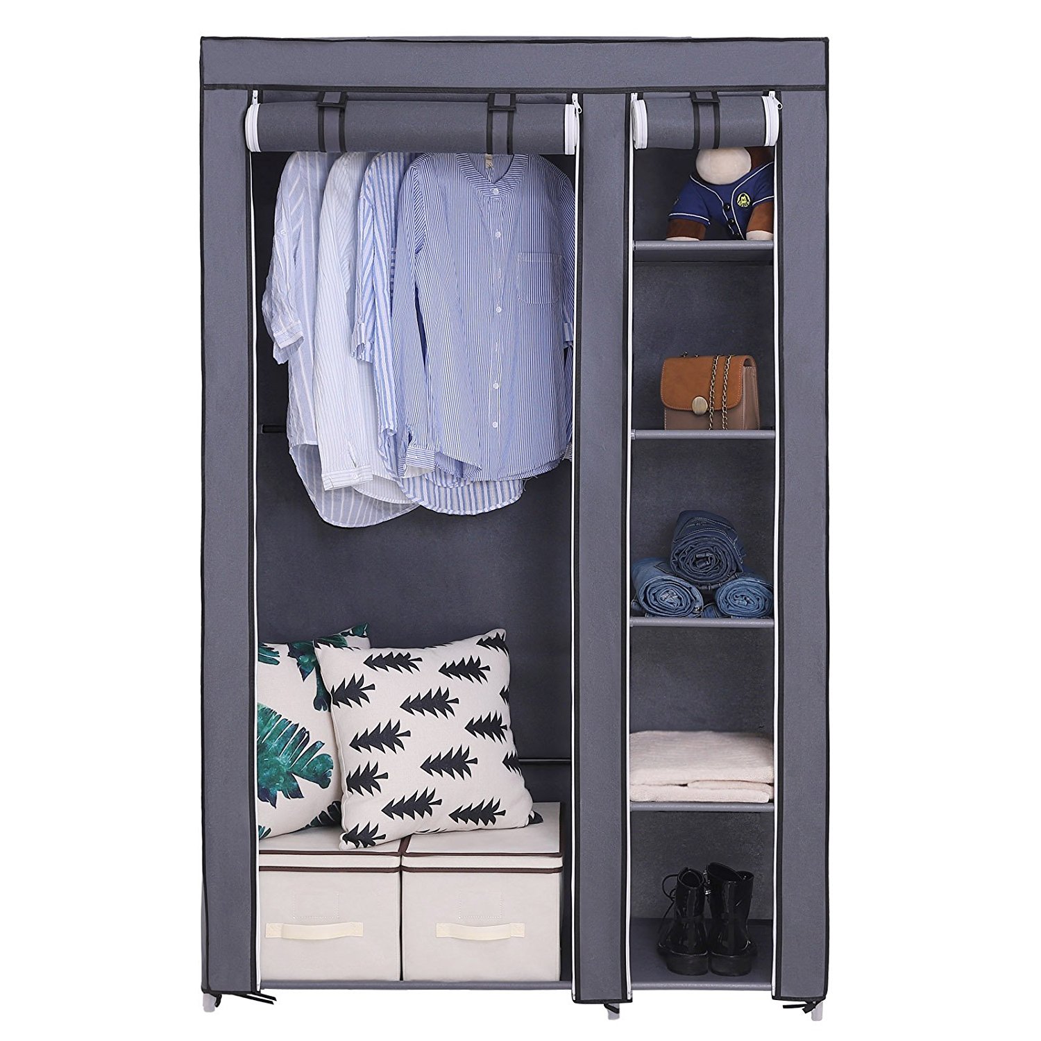  SONGMICS 43-Inch Portable Clothes Closet