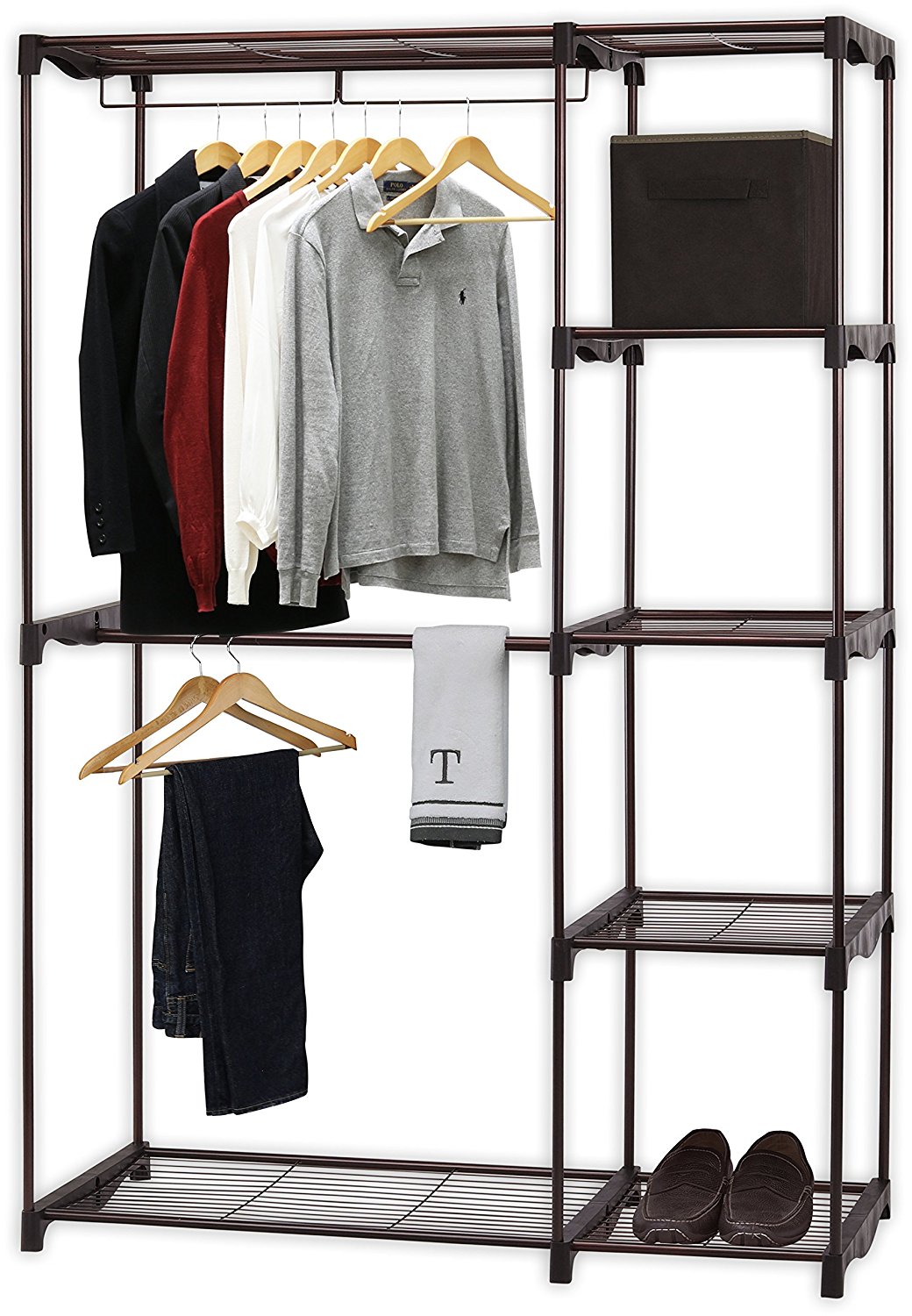 Simple Houseware Freestanding Clothes Closet