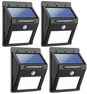 URPOWER 8 LED Wireless Waterproof Outdoor Solar Lights