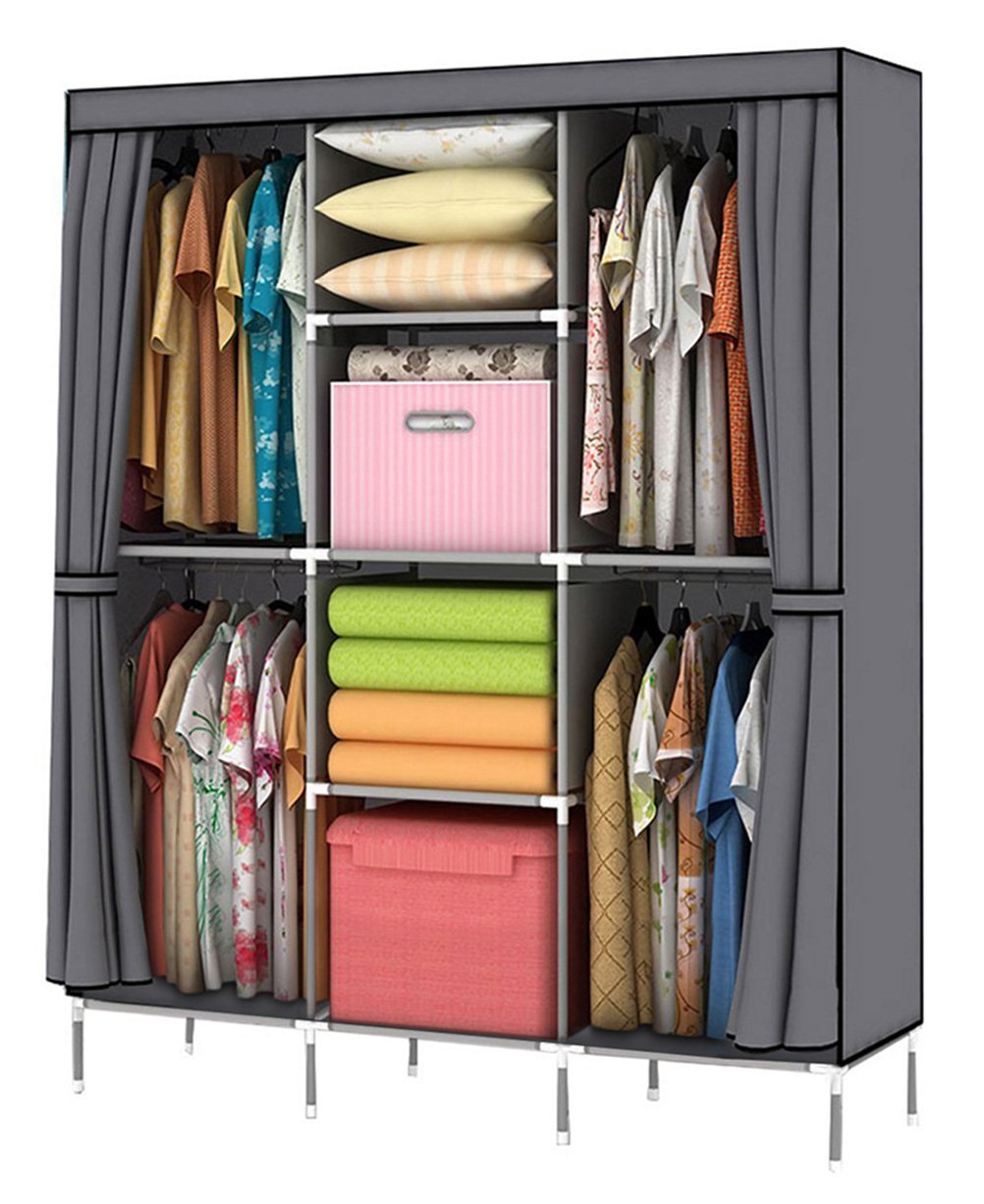 YOUUD Wardrobe Storage Clothes Closet