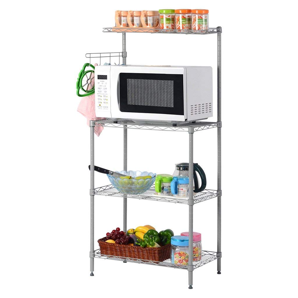 LANGRIA 3-Tier Baker’s Rack & Microwave Stand