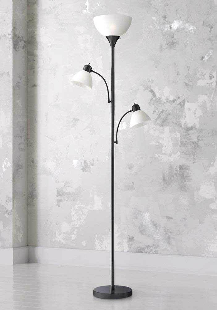 360-Lighting Bingham Black Tree 3-light Floor Stand Lights