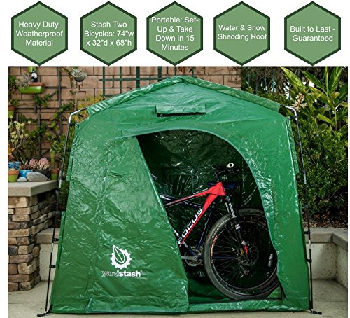 YardStash The IV: Heavy-Duty Outdoor Storage Shed Tent