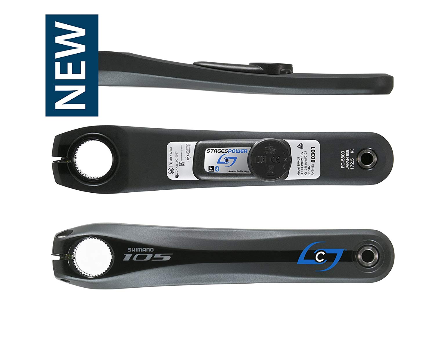 Gen 3 Stages Power Meter 105 5800 by Stages Cycling