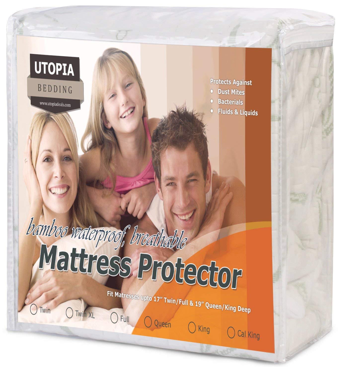 Utopia Waterproof Mattress Protector