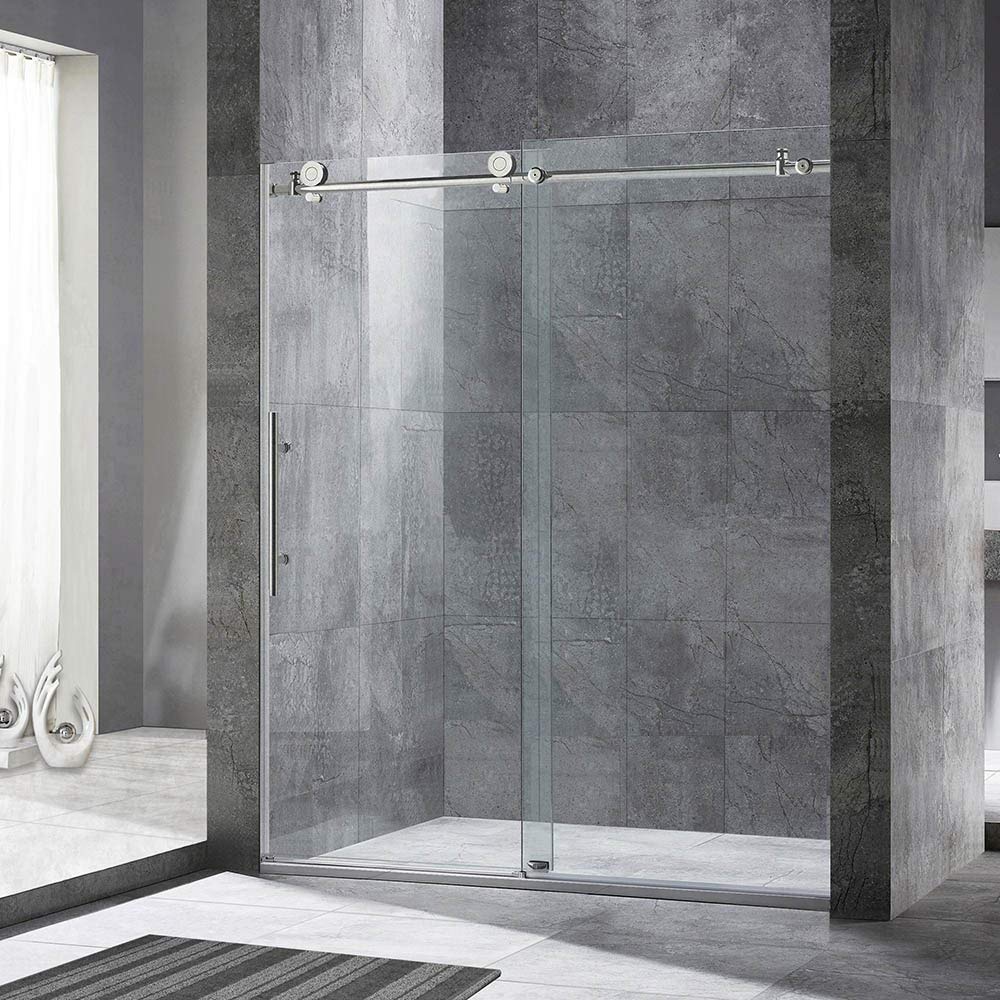 Woodbridge Frameless Sliding Glass Shower Door