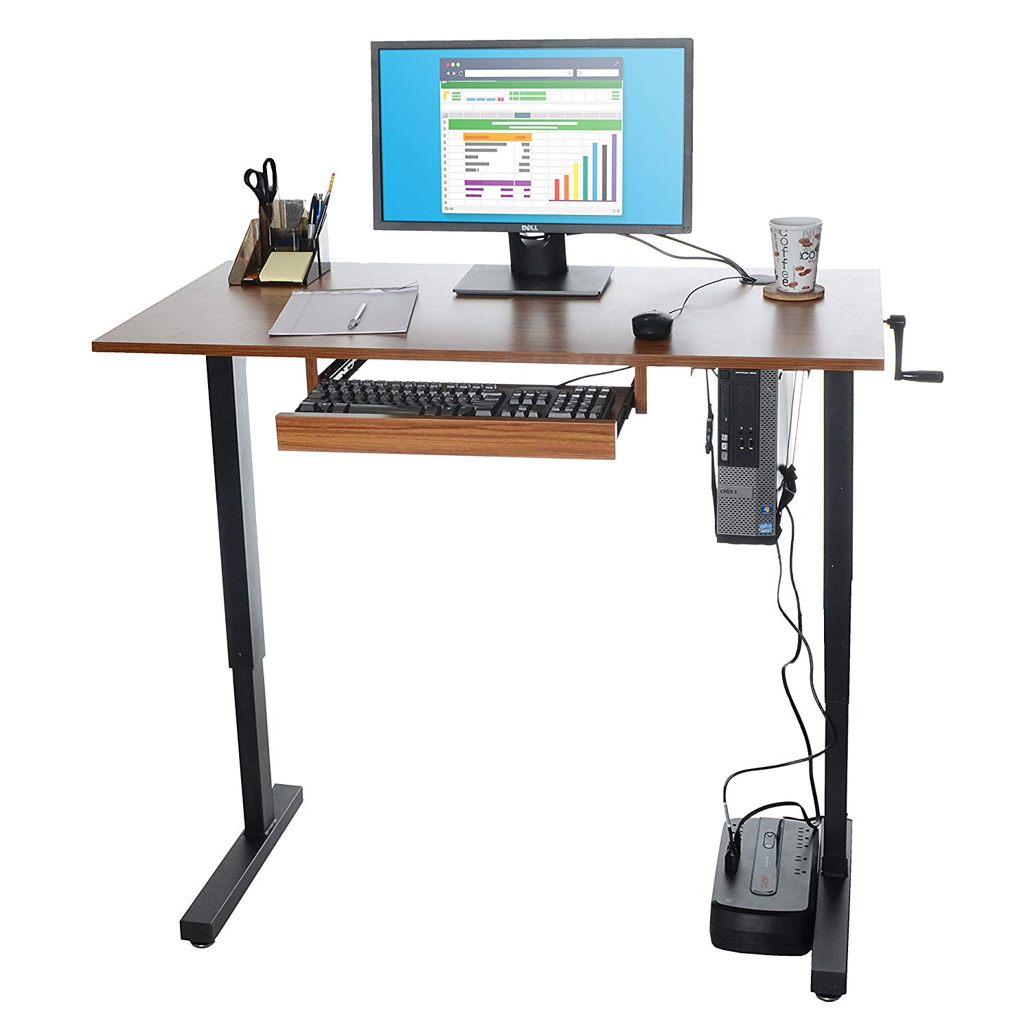 Milliard Height-Adjustable Standing Desk