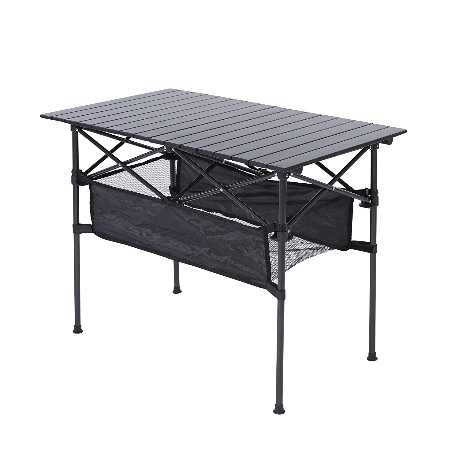 RORAIMA Easy Setup Portable Aluminum Folding Table