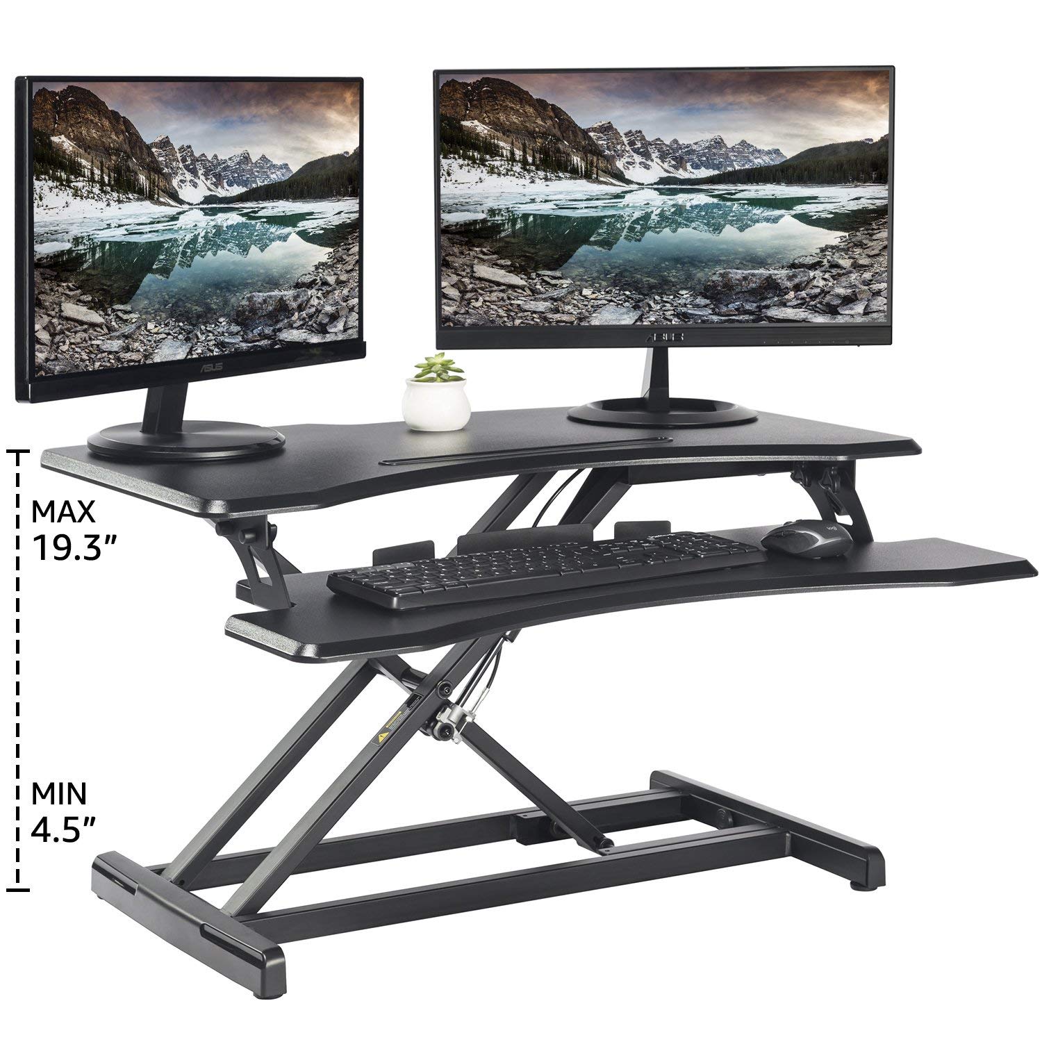 FEZIBO Standing Desk with Height Adjustable