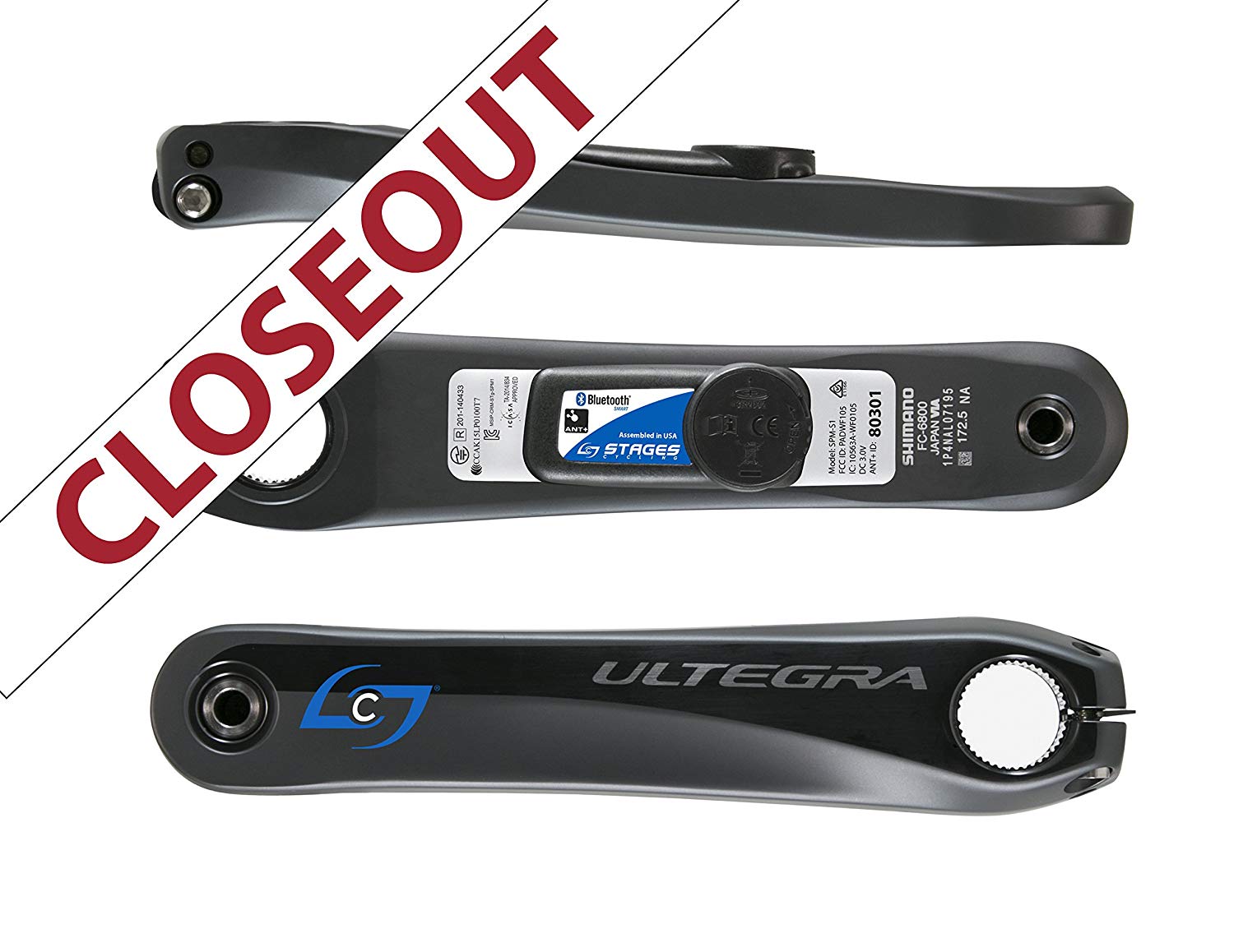 STAGES CYCLING GEN 2 Stages Power Meter, ULTEGRA 6800