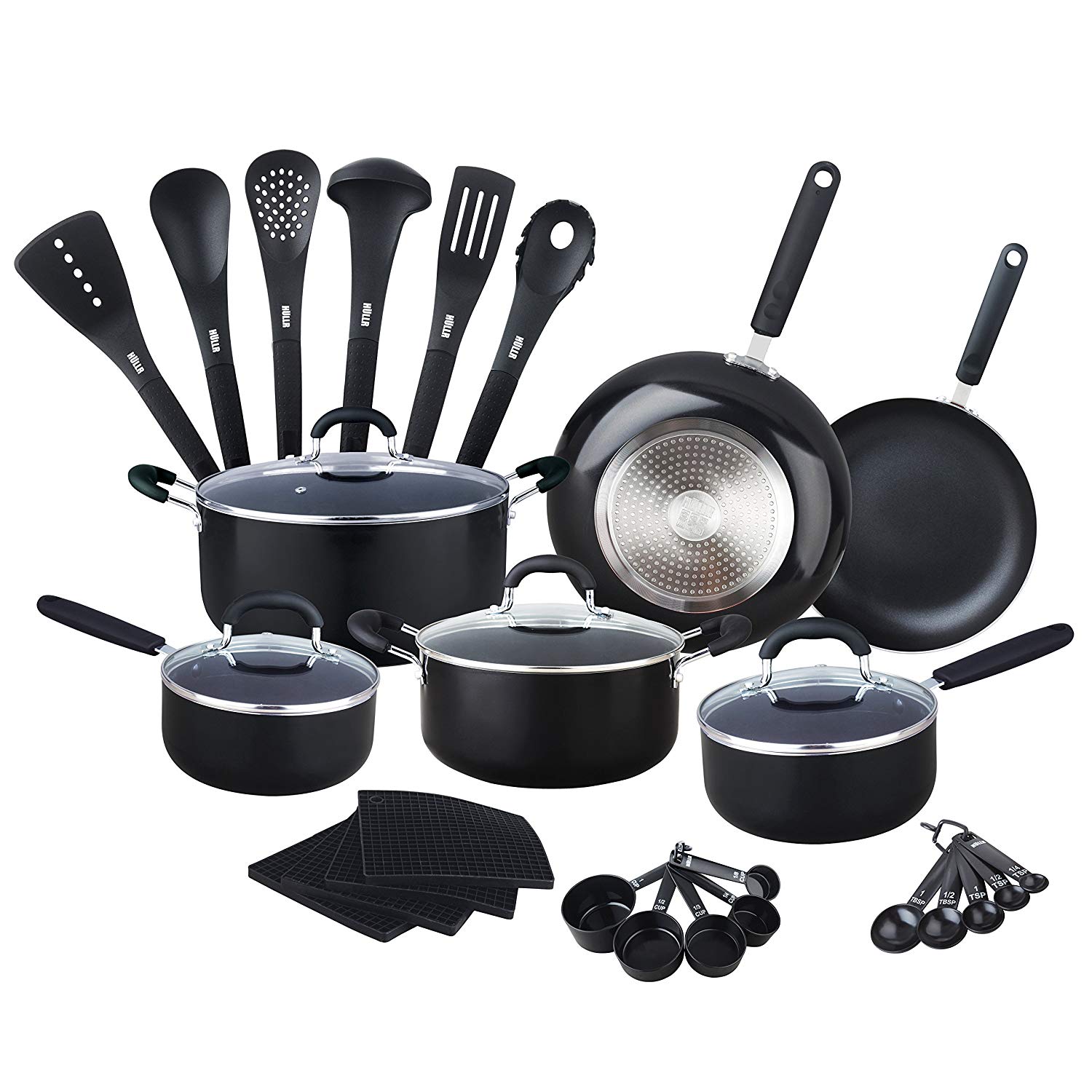 HULLR Aluminum Non-stick Induction Cookware