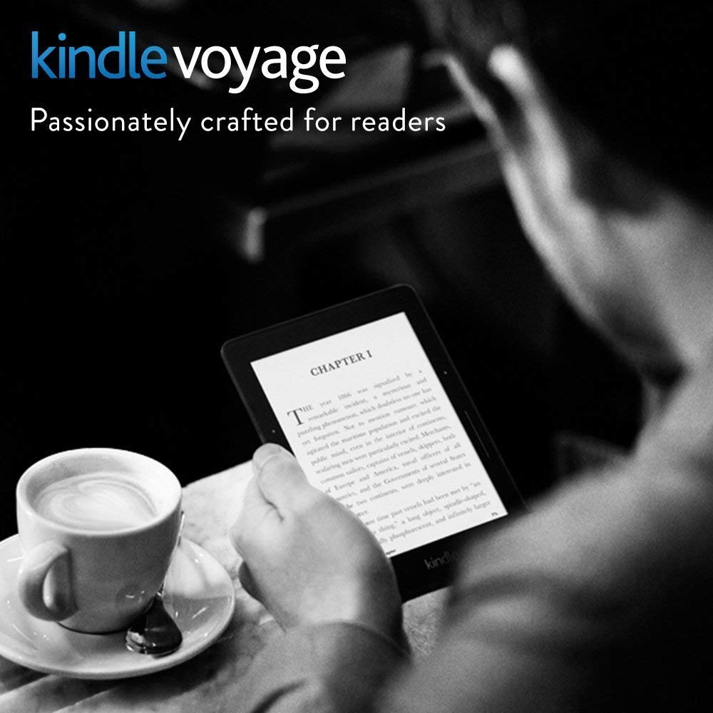 Kindle Voyage 6-Inch High-Resolution Display 300 PPi