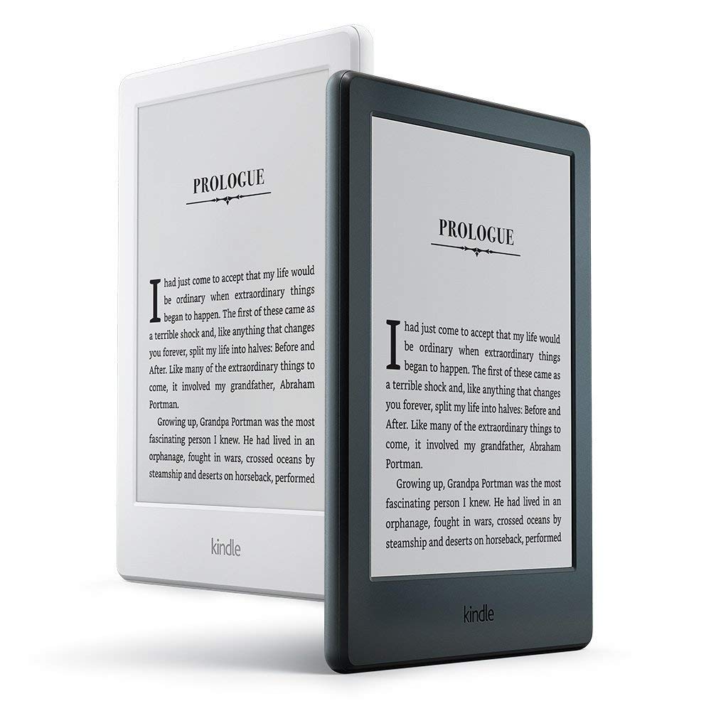 Kindle E-Reader White 6-Inch Touchscreen Glare-Free