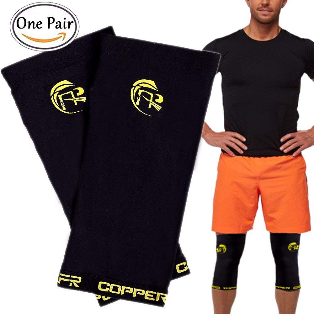 CFR Copper Knee Sleeves One Pair Knee Brace