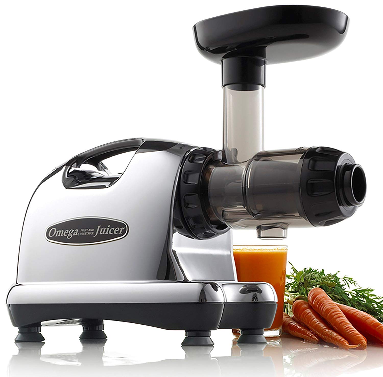  Omega J8006 Nutrition Center Quiet Dual-Stage Slow Speed Masticating Juicer