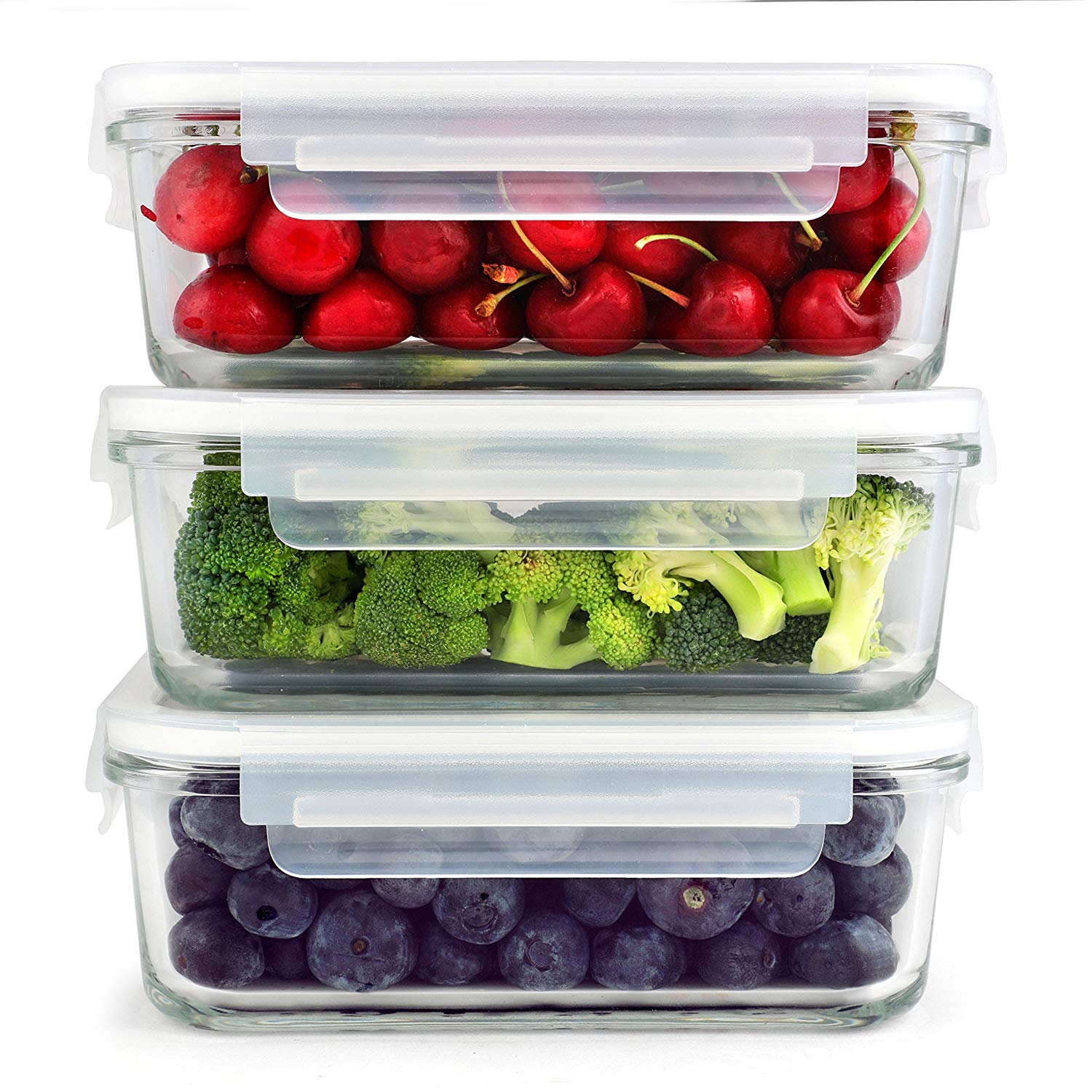 SETS SIMPLYESTA Glass Storage Containers