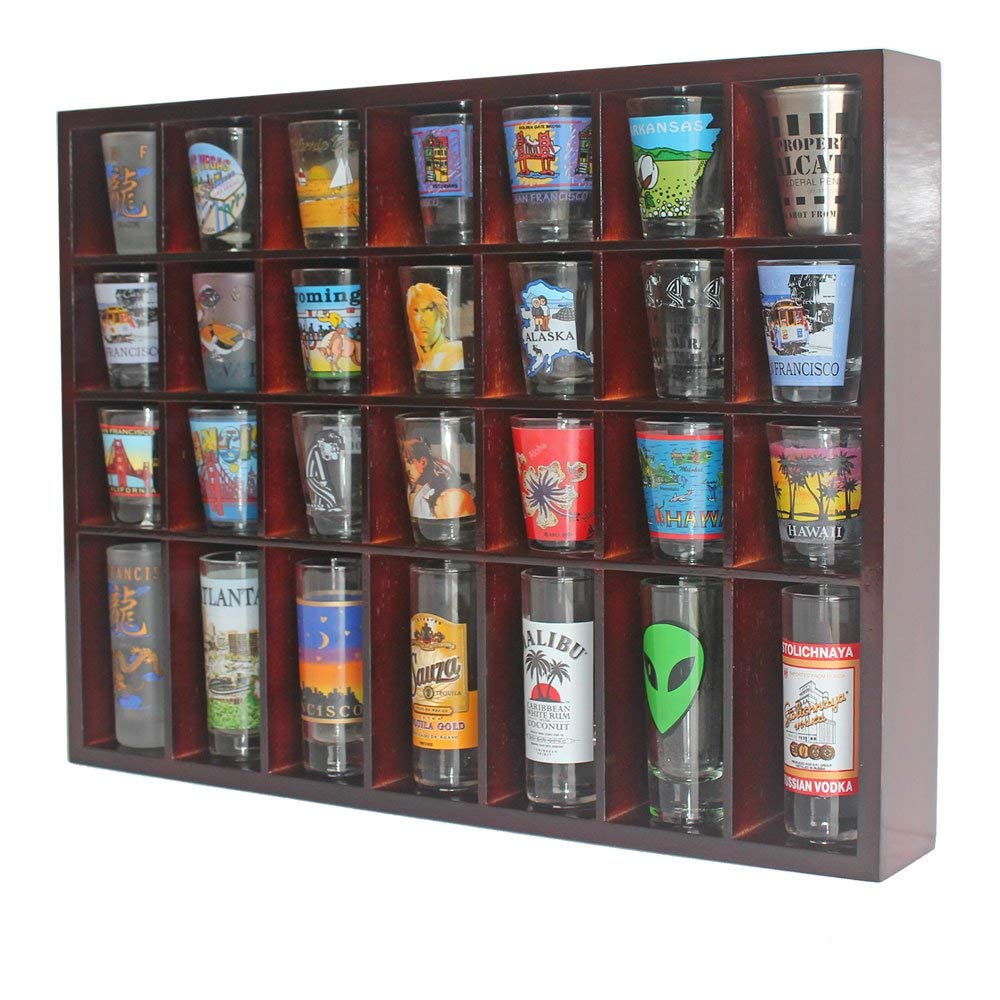 8 Shot Glass Display Case