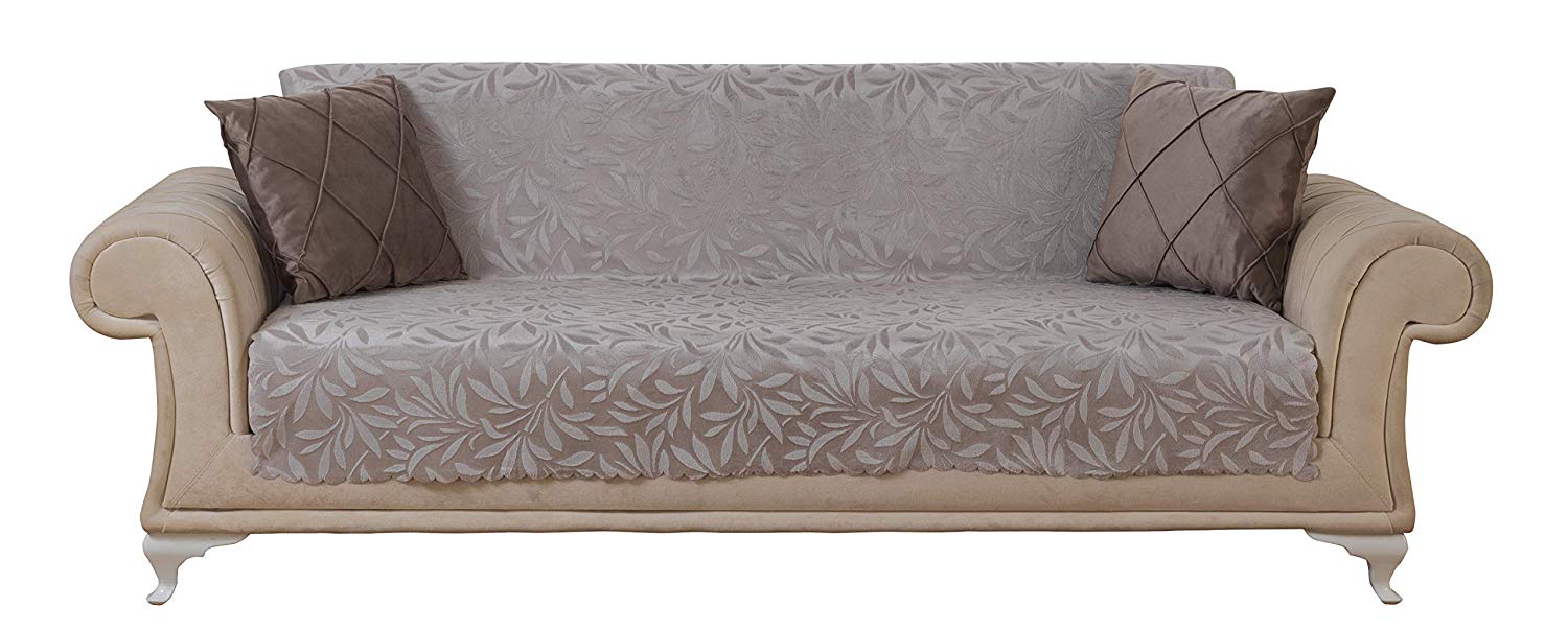  Chiara-Rose-Anti-Slip Armless-Sofa-Protector