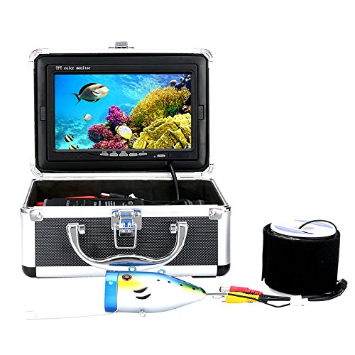 GAMWATER 7" Inch 1000tvl Underwater Fishing Video Camera