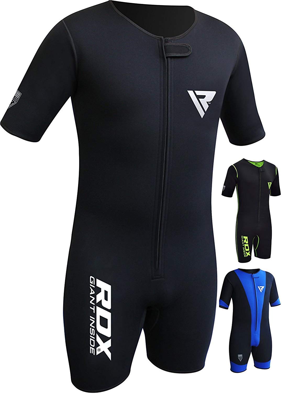 RDX Sauna Suit MMA Neoprene Sweat Weighted Shirt