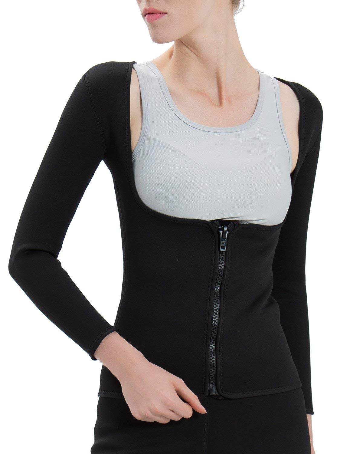 Roseate Women’s Body Shaper Waist Trainer Sweat Top