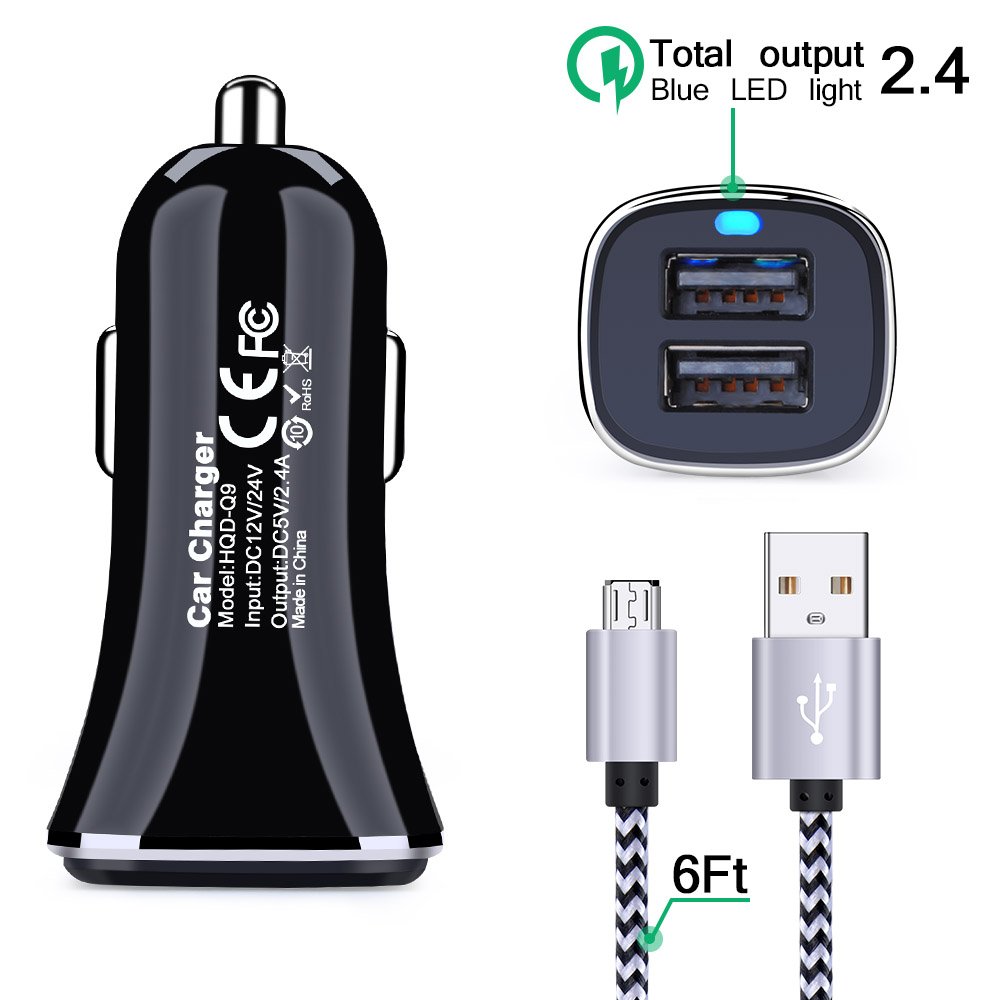 FiveBox Dual USB Car Charger