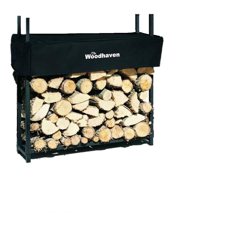 Woodhaven Firewood Rack with Cover