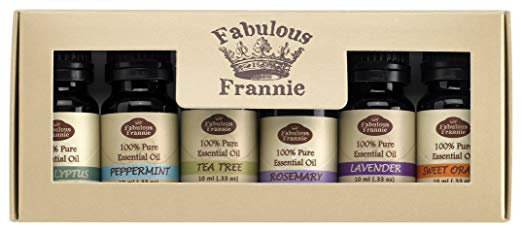 Fabulous Frannie Essential Oil Basic Sampler Set 6/10ml