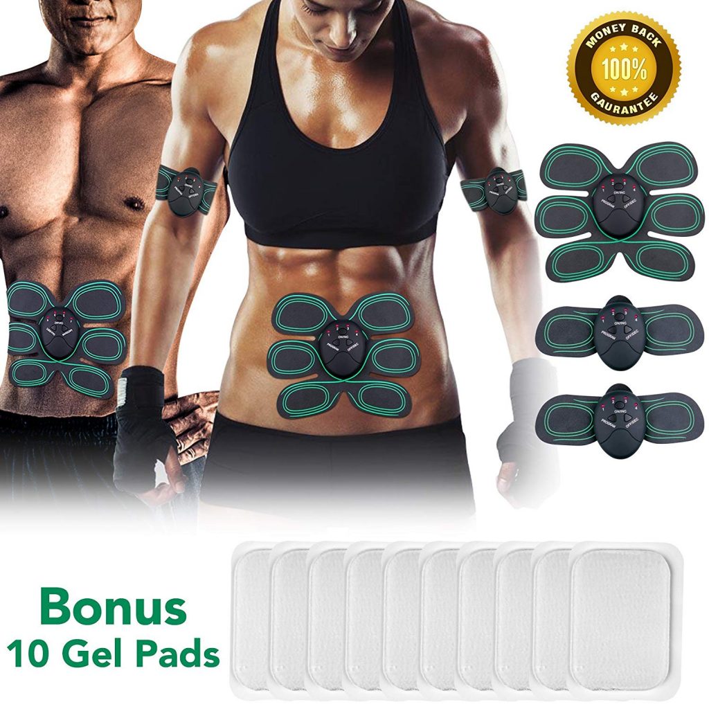 Inpher Muscle Toner EMS Muscle Stimulator Abs Trainer 